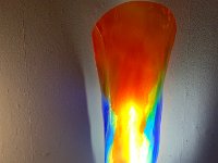 2aa  Regenbogen 2 Mit Beleuchtung Höhe: ca. 130 cm Umfang ca: 40 cm Preis: 600,00 &#8364; Nur Abholung Beleuchtung eingeschaltet